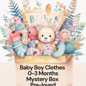 Baby Boy Clothes, Mystery Box, 0-3 Months